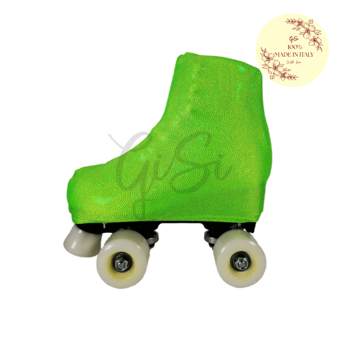 NC - Copripattini Lurex Grafica Pallini Micro - Made in Italy