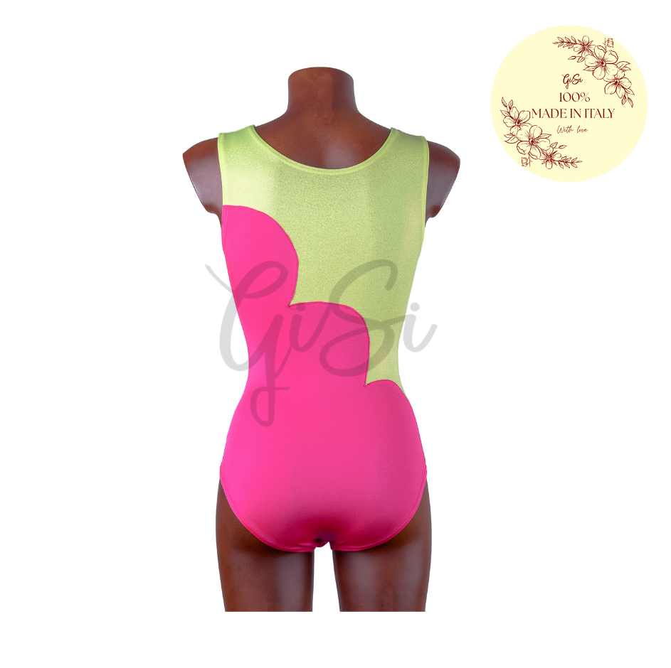 BUBBLE - Body in Lycra e Lurex 100% Made In Italy