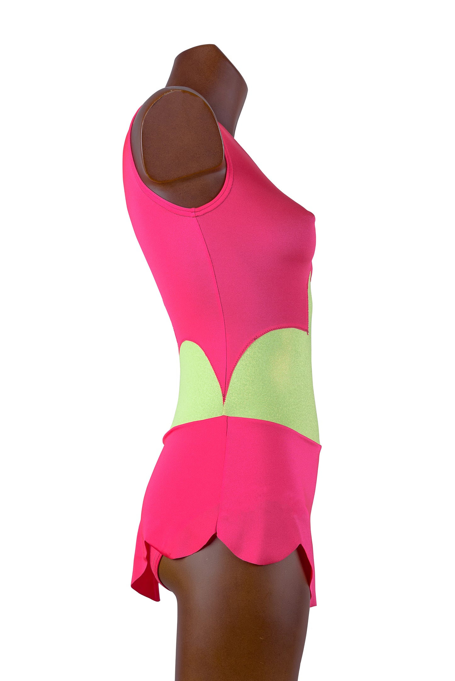 BUBBLE CON GONNELLINO - body con gonnellino in licra 100% Made In Italy
