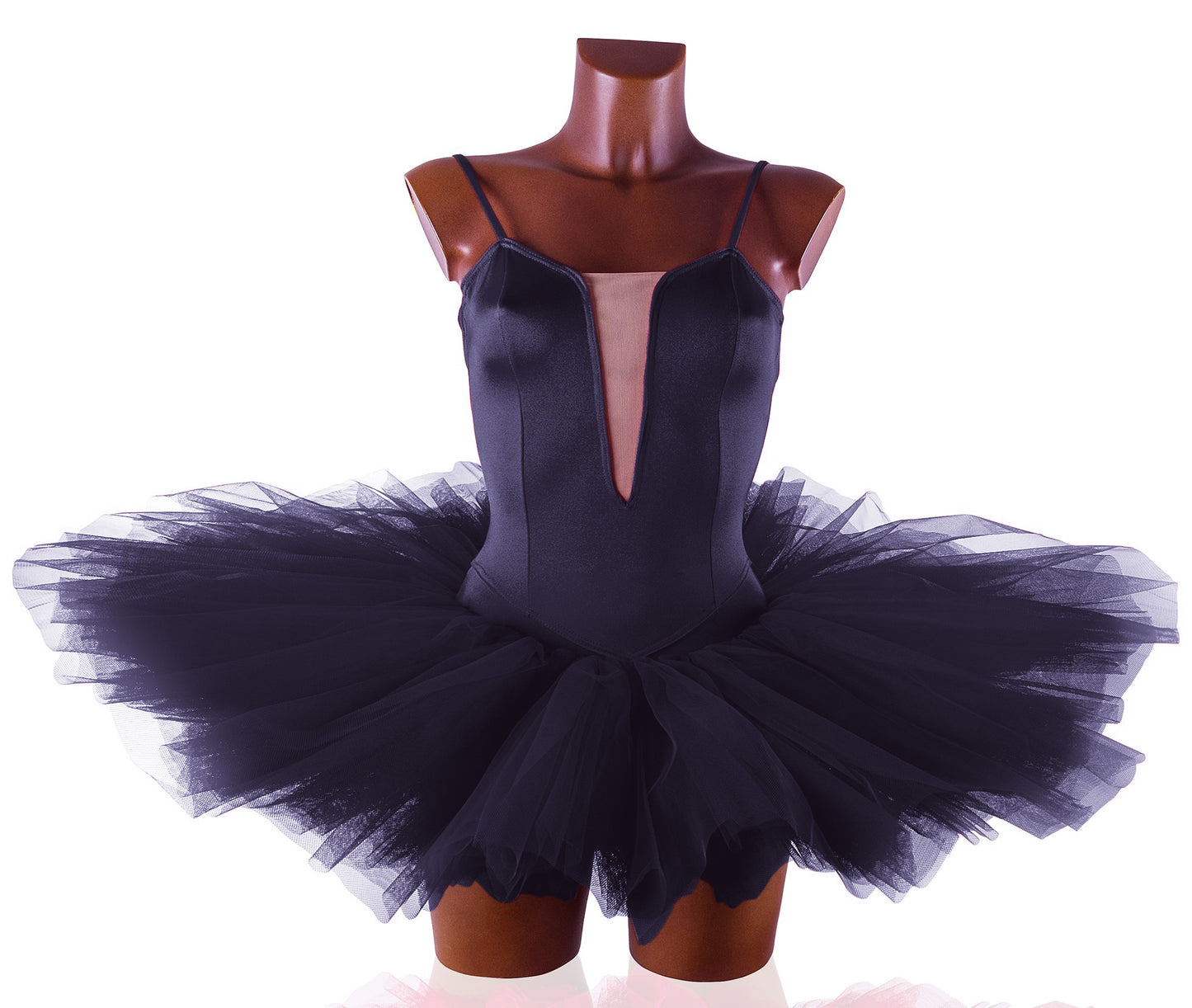 AMANDA - tutù in licra, rete e tulle rigido 100% Made In Italy