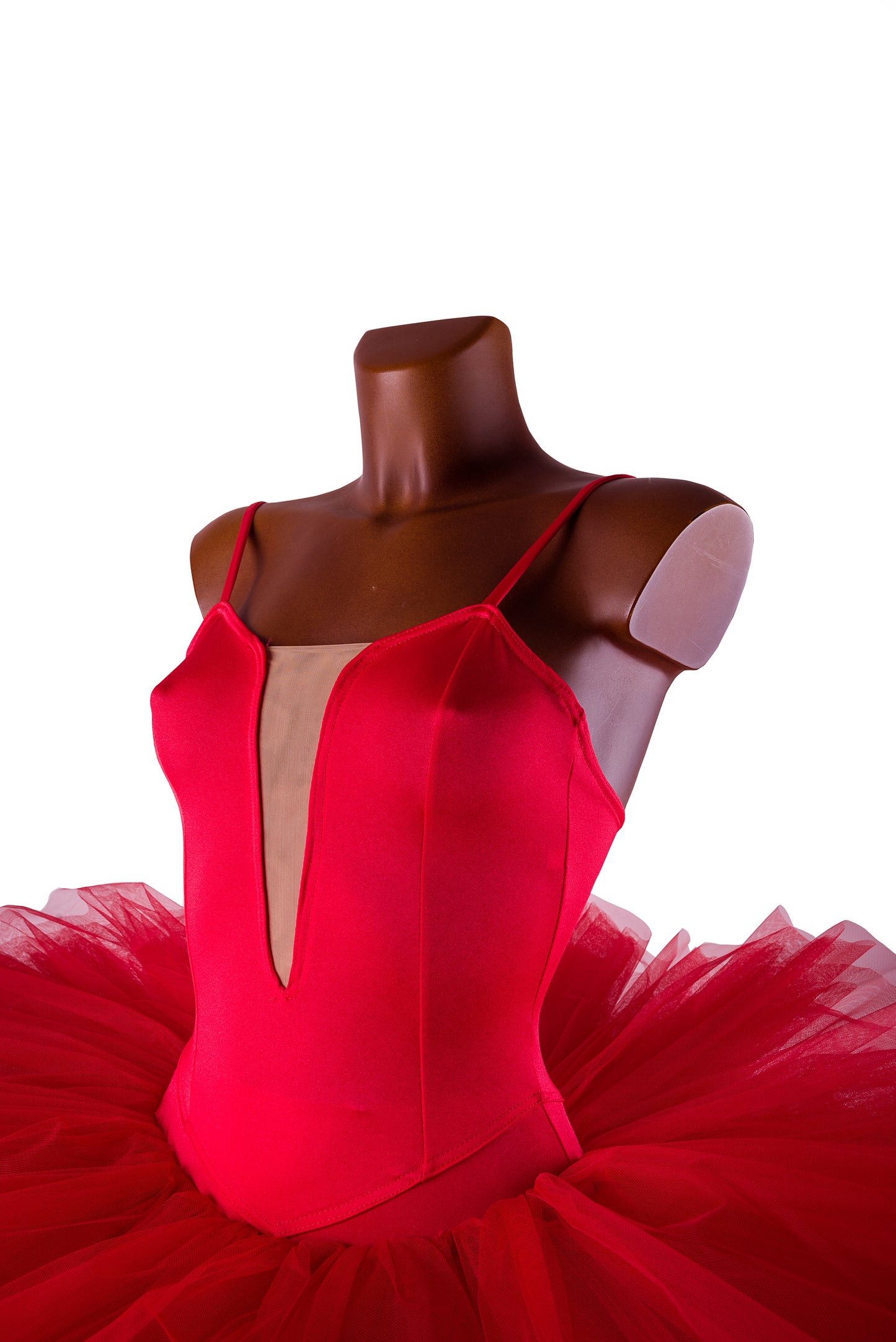 AMANDA - tutù in licra, rete e tulle rigido 100% Made In Italy