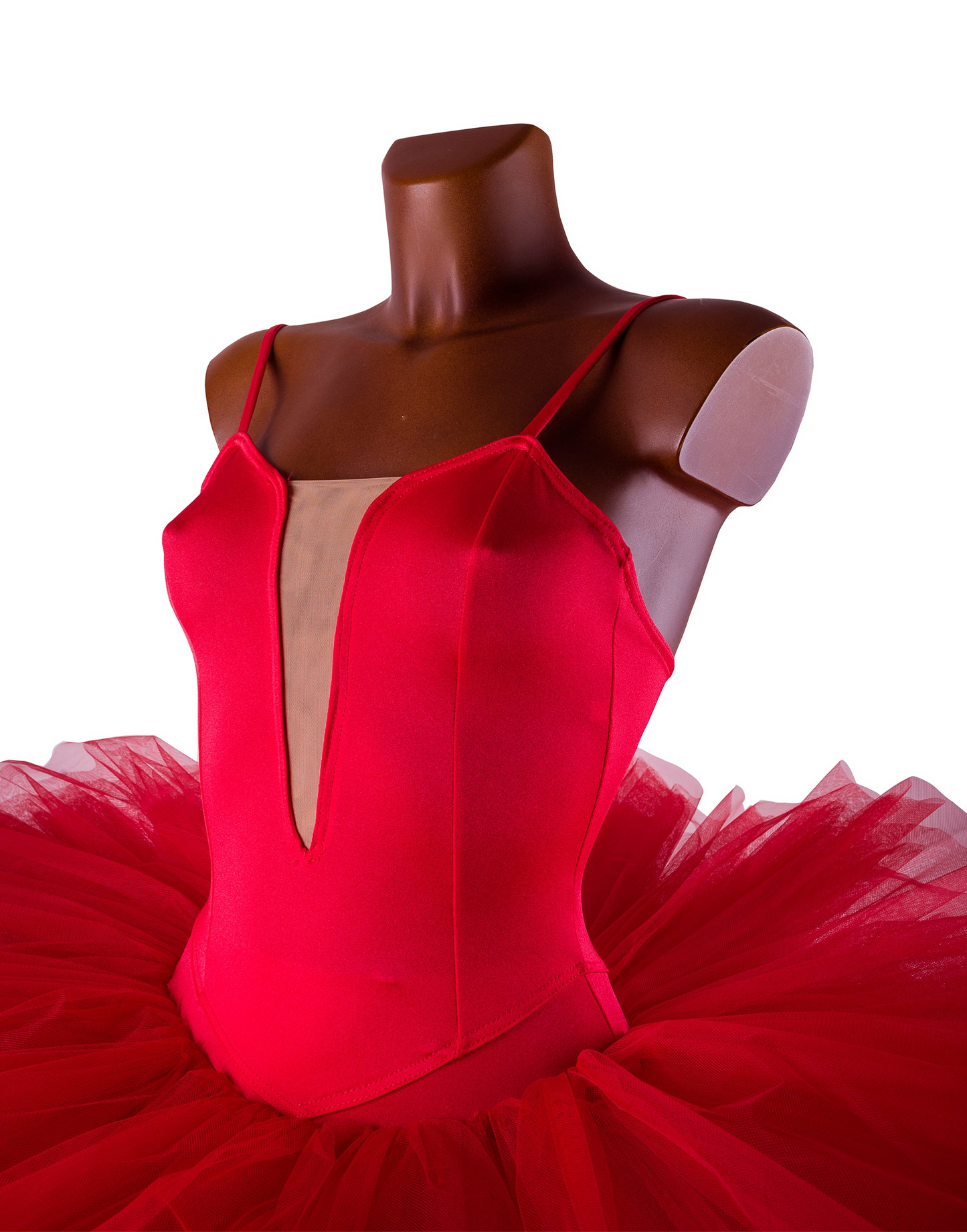 AMANDA - tutù in licra, rete e tulle rigido 100% Made In Italy