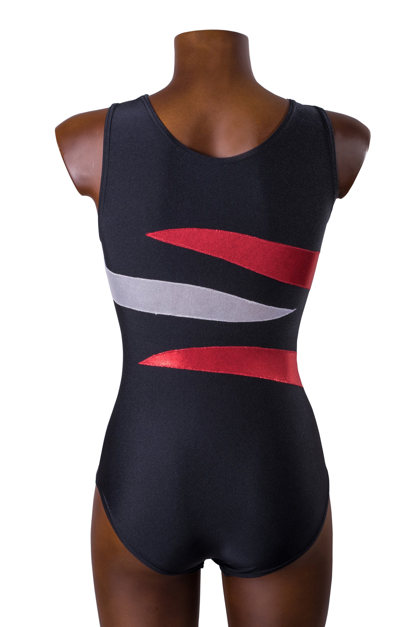 CROSS - Body in Lycra e Lurex per Ginnastica Artistica - Taglie dalla 38 alla L - 100% Made in Italy