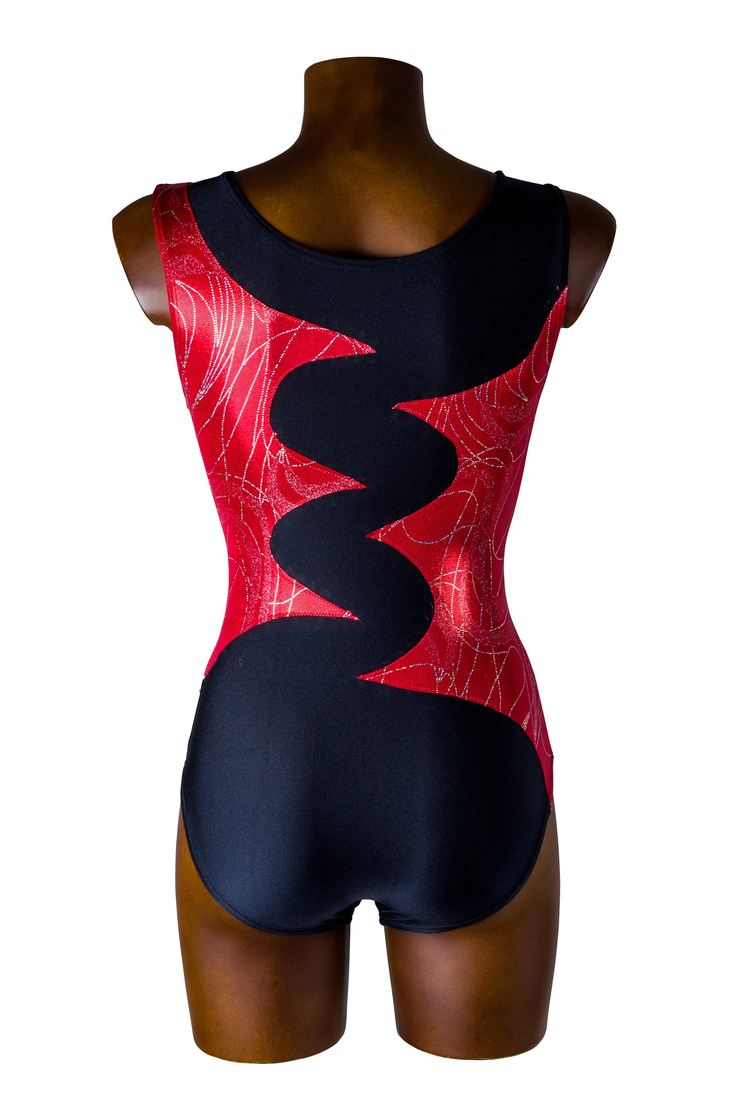 KATRINE - Body in Lycra e Lurex per Ginnastica Artistica - Taglie dalla 38 alla L - 100% Made in Italy