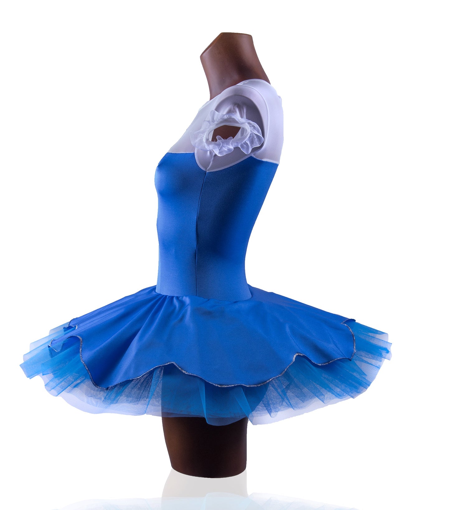 MARGHERITA - tutù in licra e tulle rigido 100% Made In Italy