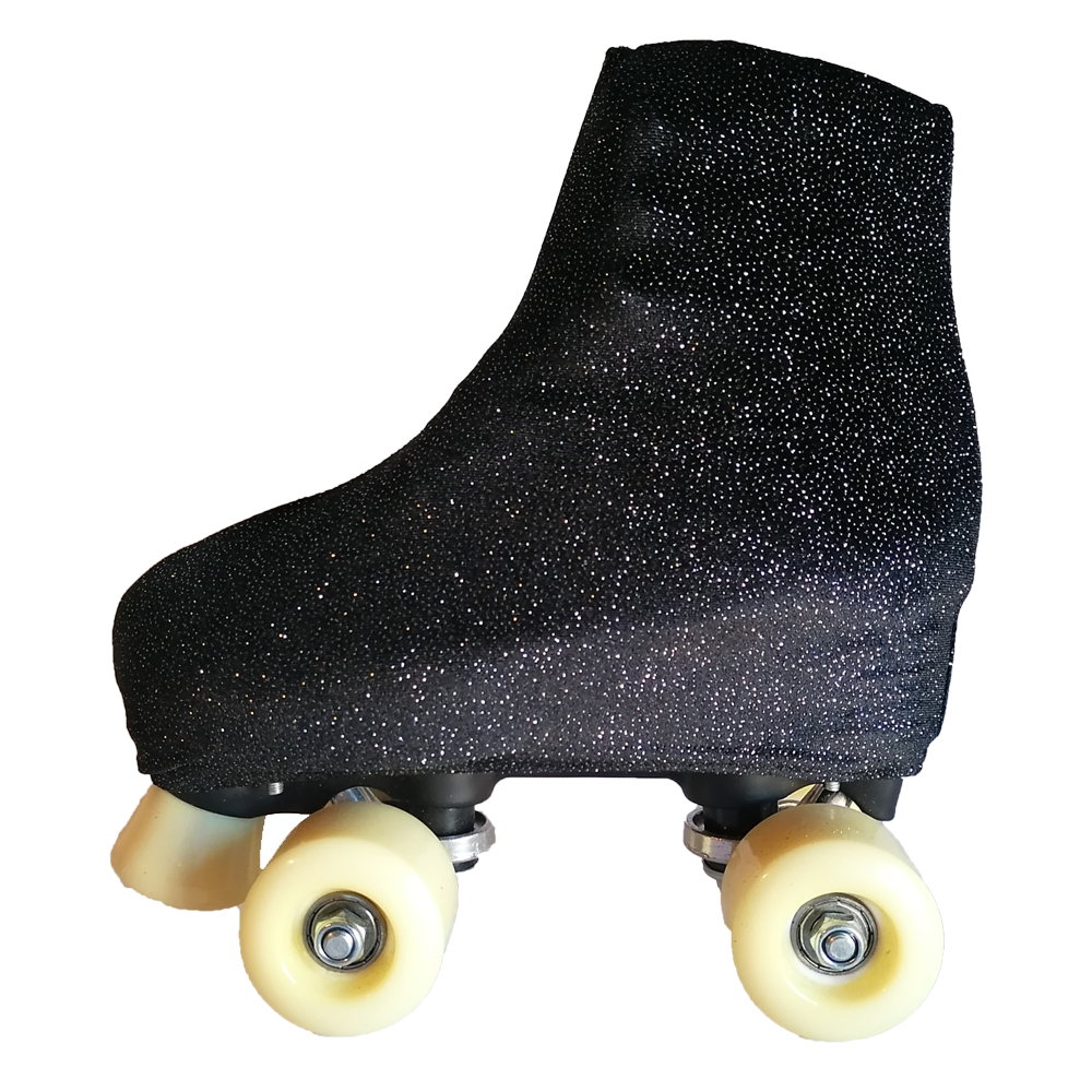 STARDUST - Copripattini in Velluto e Glitter per Pattinaggio - 100% Made in Italy