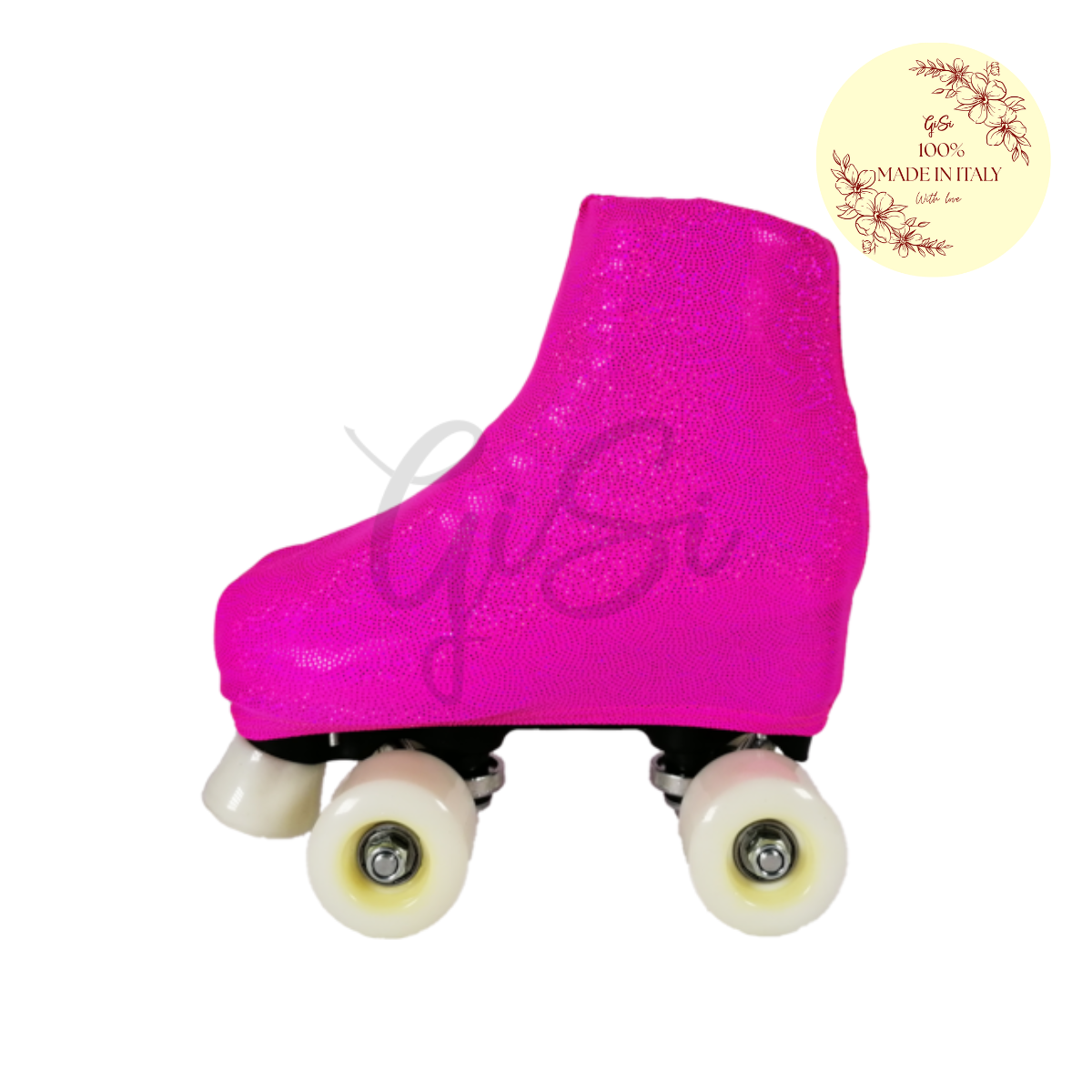 NC - Copripattini Lurex Grafica Pallini Micro - Made in Italy