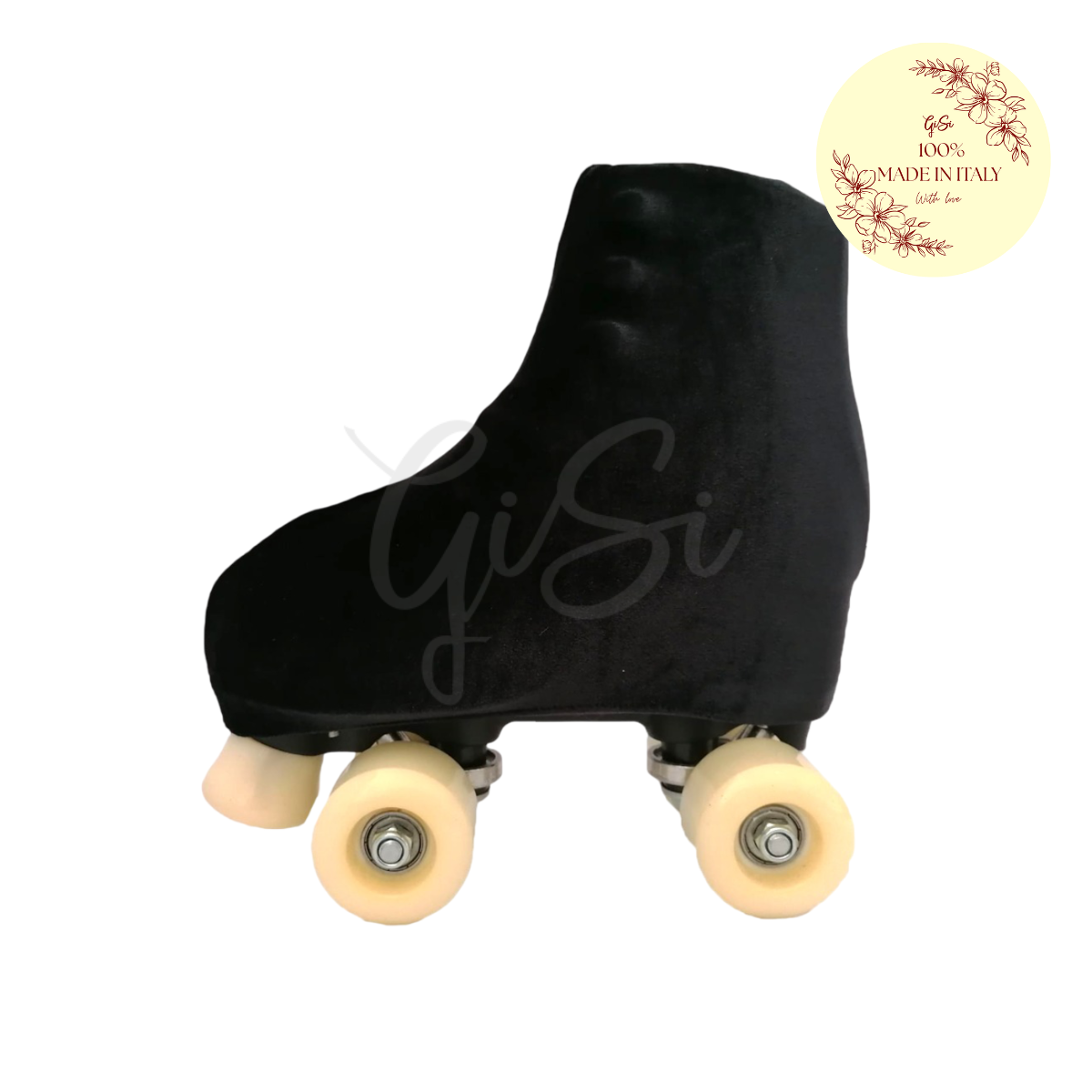 VELVET - Copripattini in Velluto Liscio per Pattinaggio - 100% Made in Italy