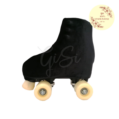 VELVET - Copripattini in Velluto Liscio per Pattinaggio - 100% Made in Italy