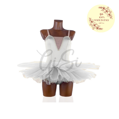 ALMA - tutù in licra, tulle e rete 100% Made In Italy