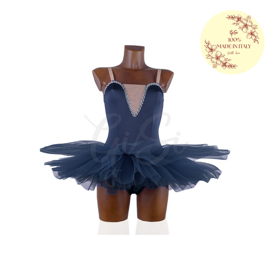 ALMA - tutù in licra, tulle e rete 100% Made In Italy