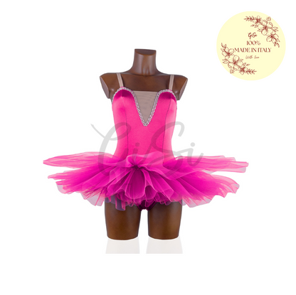 ALMA - tutù in licra, tulle e rete 100% Made In Italy