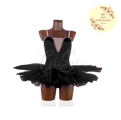 ALMA - tutù in licra, tulle e rete 100% Made In Italy