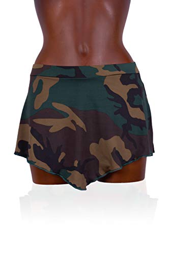 CAMOUFLAGE - Gonnellino in Lycra per Pattinaggio - 100% Made in Italy