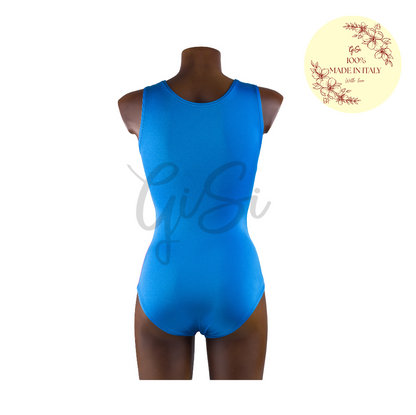 DREAM - Body in Lycra e Lurex per Ginnastica Artistica - Taglie dalla 38 alla L - 100% Made in Italy