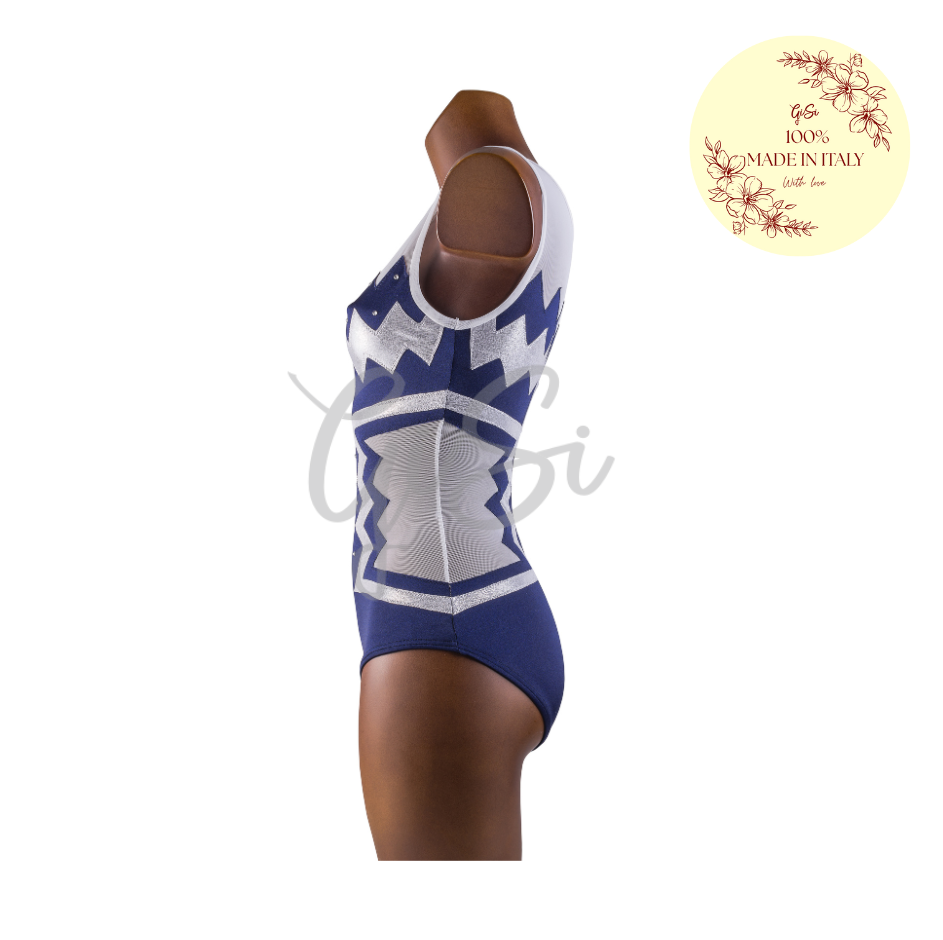 FUTURA - Body in Lycra e Lurex 100% Made In Italy