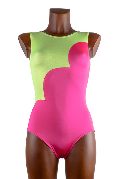 BUBBLE - Body in Lycra e Lurex 100% Made In Italy