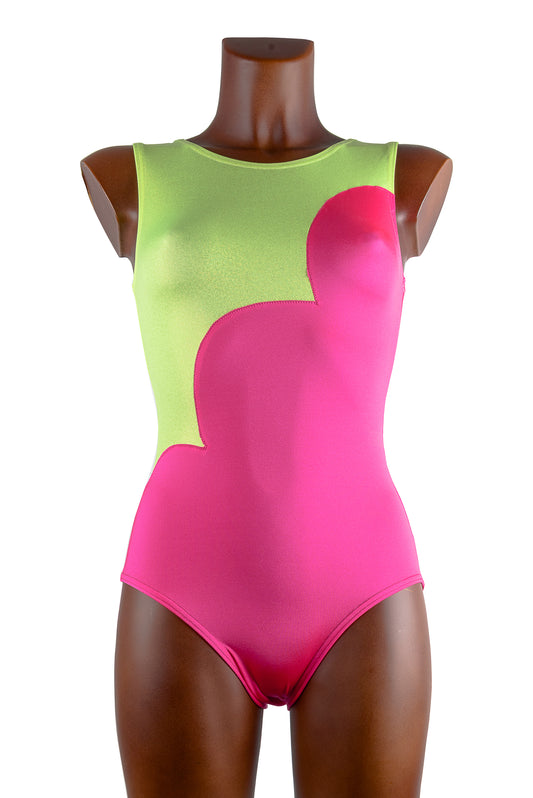 BUBBLE - Body in Lycra e Lurex 100% Made In Italy