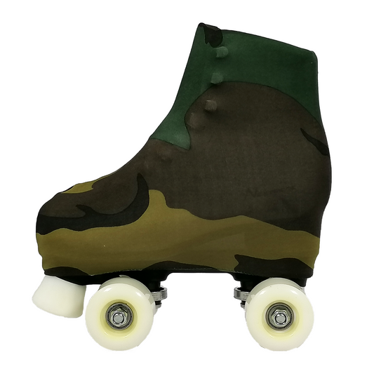 CAMOUFLAGE - Copripattini in Lycra per Pattinaggio - 100% Made in Italy