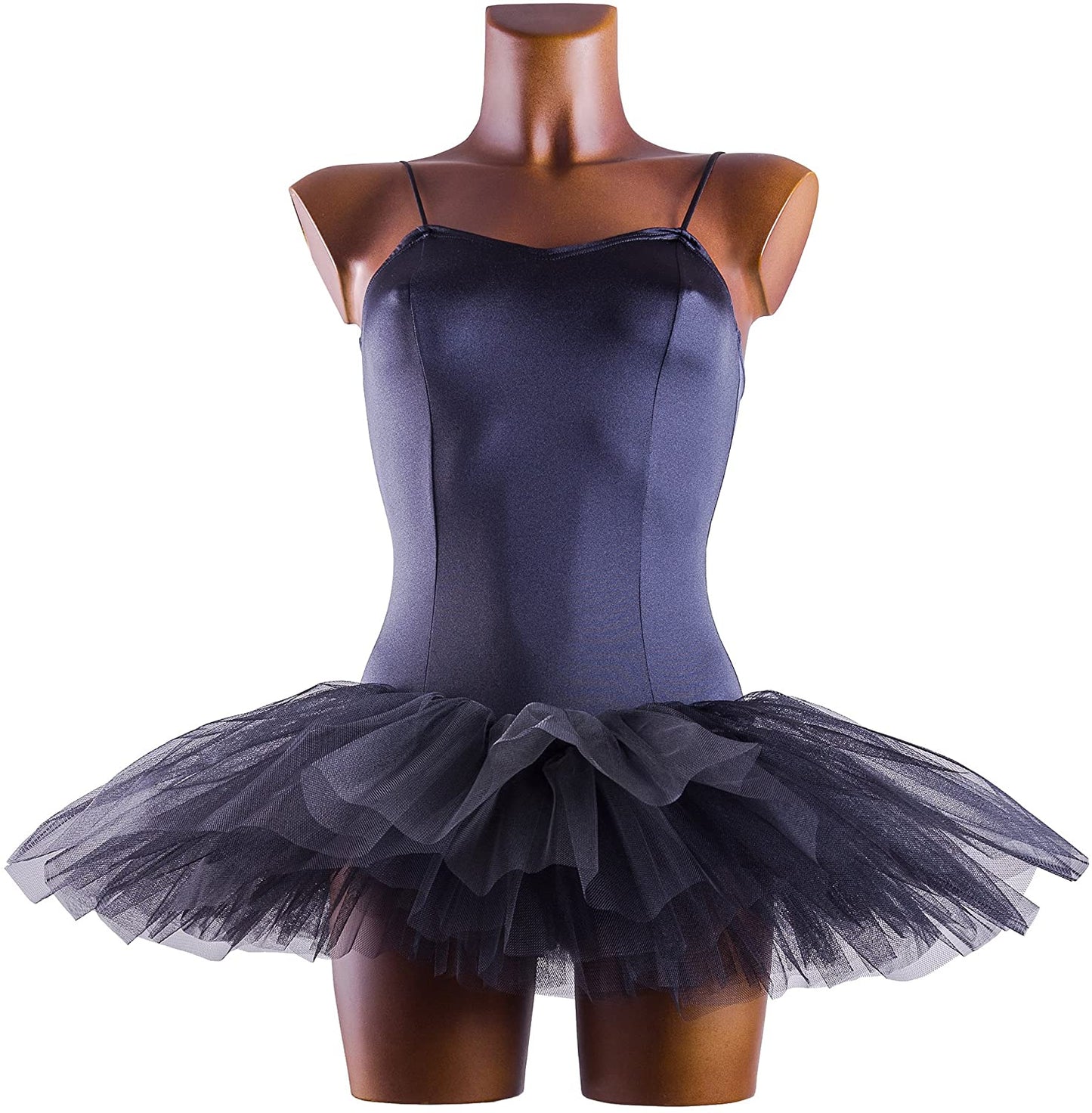 DAFNE - tutù in licra e tulle rigido 100% Made In Italy