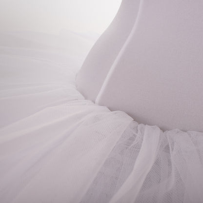 DAFNE - tutù in licra e tulle rigido 100% Made In Italy